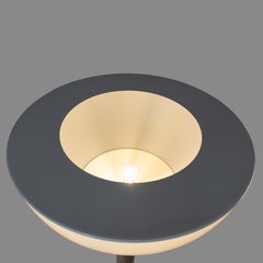 Lampada da terra in acciaio, 1970