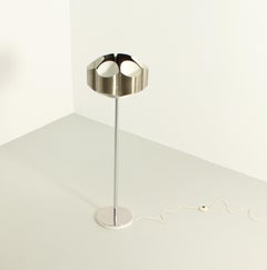 Steel Floor Lamp from 1970's, France