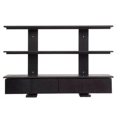 Scaffali a sbalzo con struttura in acciaio e cassettiere. by American Custom Made