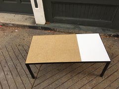 Steel Frame Coffee Table with Tile and Formica Top