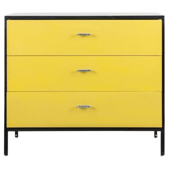 Steel Frame Dresser by George Nelson Associates (Yellow) For Sale