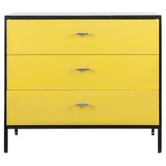 Retro Steel Frame Dresser by George Nelson Associates (Yellow)