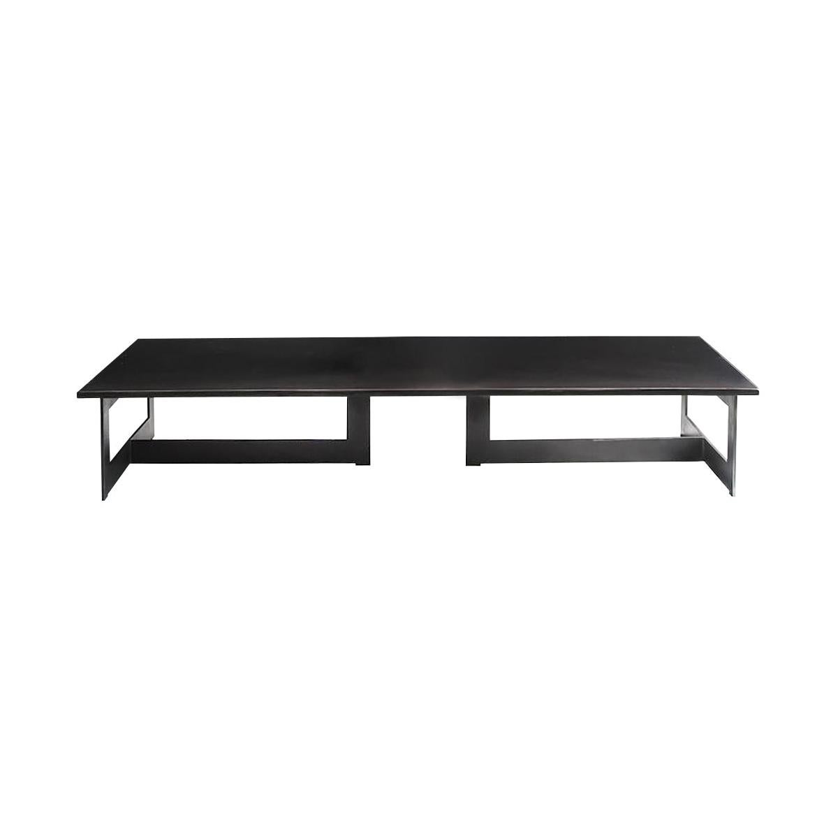 Steel Framed Coffee Table For Sale