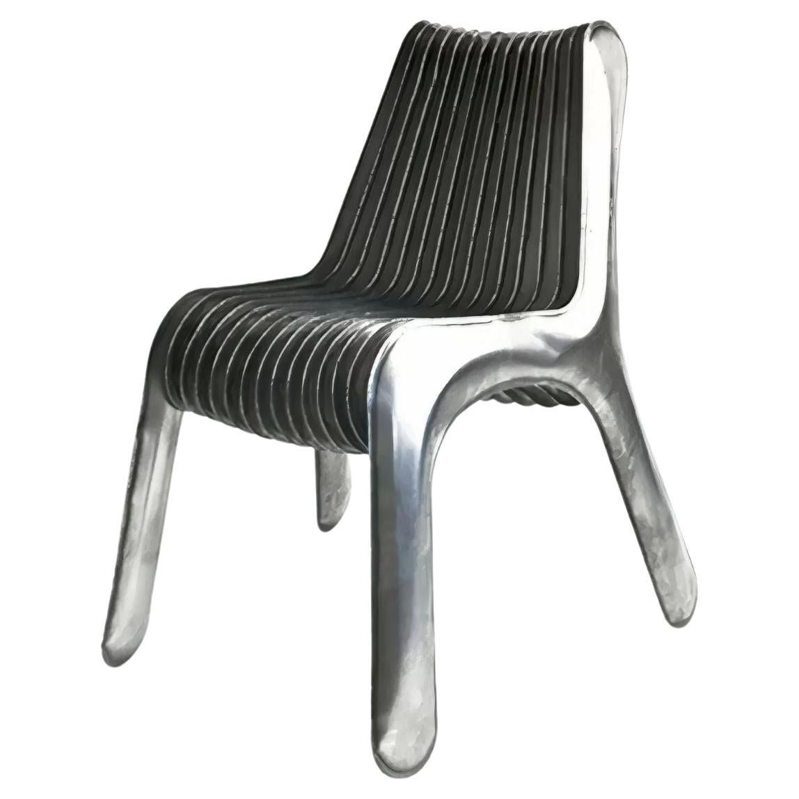 Stahl in Rotationsstuhl von Zieta im Angebot