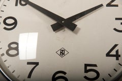 Steel Industrial, Factory, Workshop Wall Clock