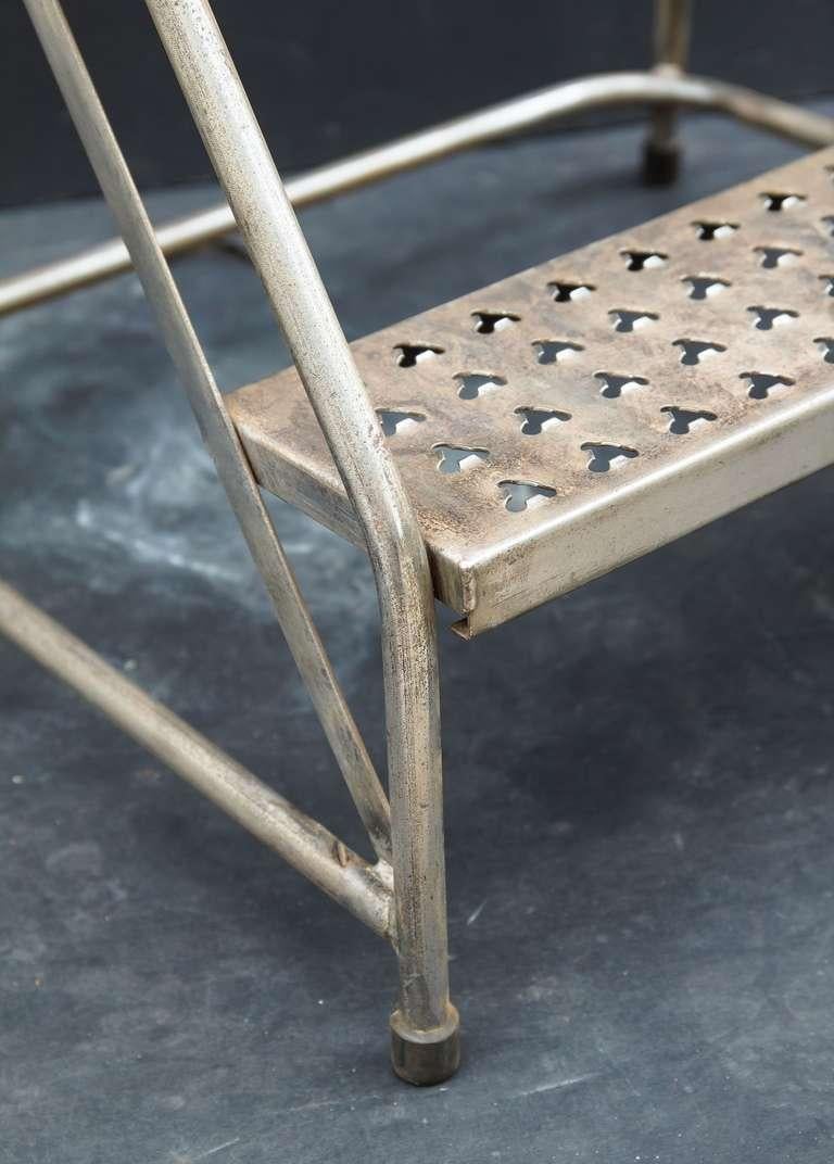 20th Century Steel Industrial Ladder Steps For Sale