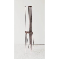 Steel Iron Altar Abstract Sculpture by Splady Art Studios