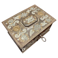 Steel Jewellery box from the Imperial Tula factory  – Russia - Late 19th century