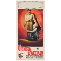 'Steel Jungle / Giungla D'acciaio' Italian Movie Poster