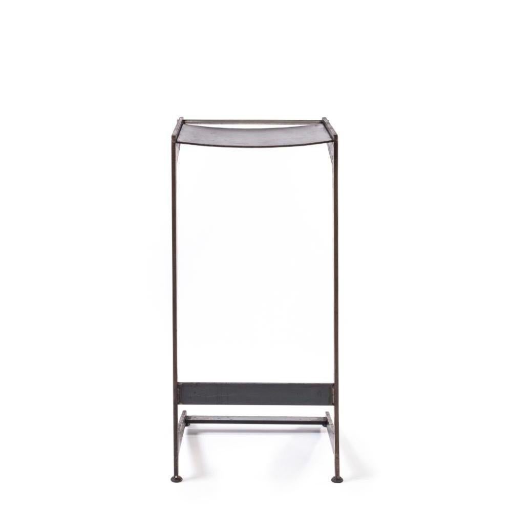 American 'Steel Ledge' Barstool by Basile Built - Limited Edition For Sale