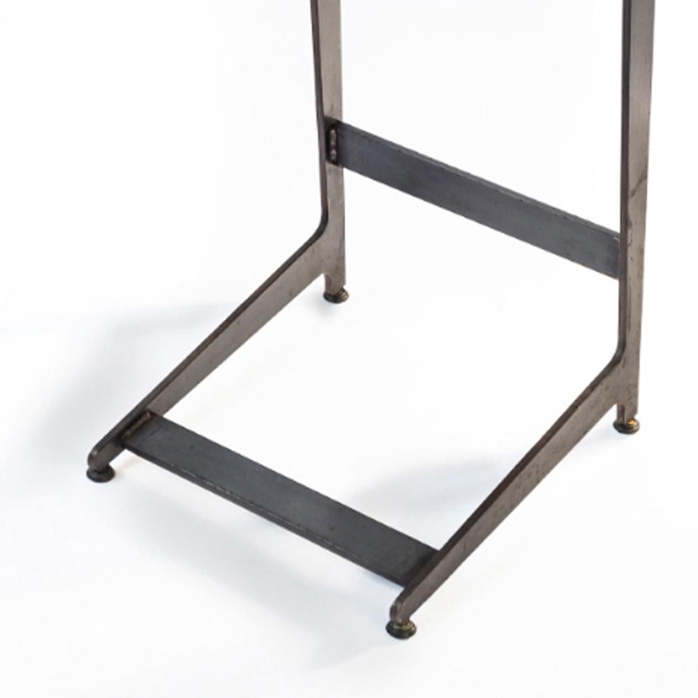 'Steel Ledge' Barstool by Basile Built - Limited Edition In New Condition For Sale In San Diego, CA