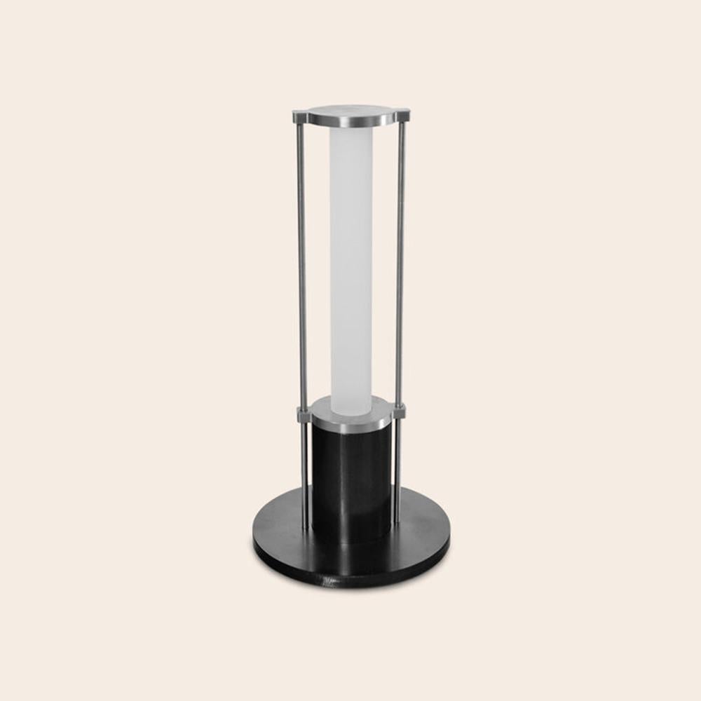 Post-Modern Steel Lighthouse Table Lamp by OxDenmarq