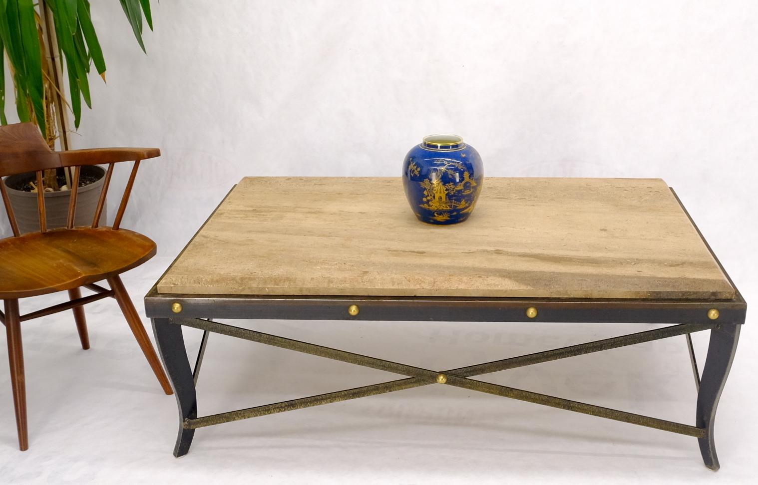 brass studs coffee table