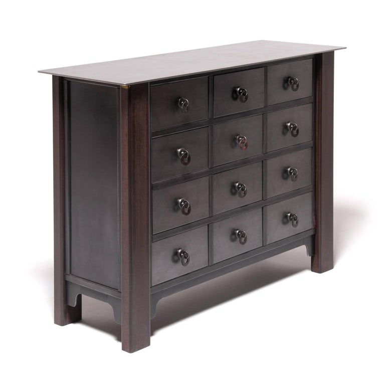 Jim Rose Steel Apothecary Chest For Sale at 1stDibs