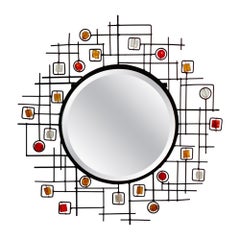 Steel mirror – France 1950-60