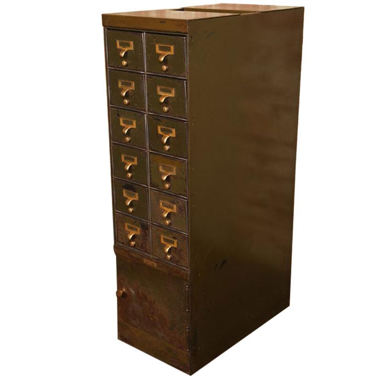 Steel Multi Drawer Army Green Factory Storage Filing Cabinet