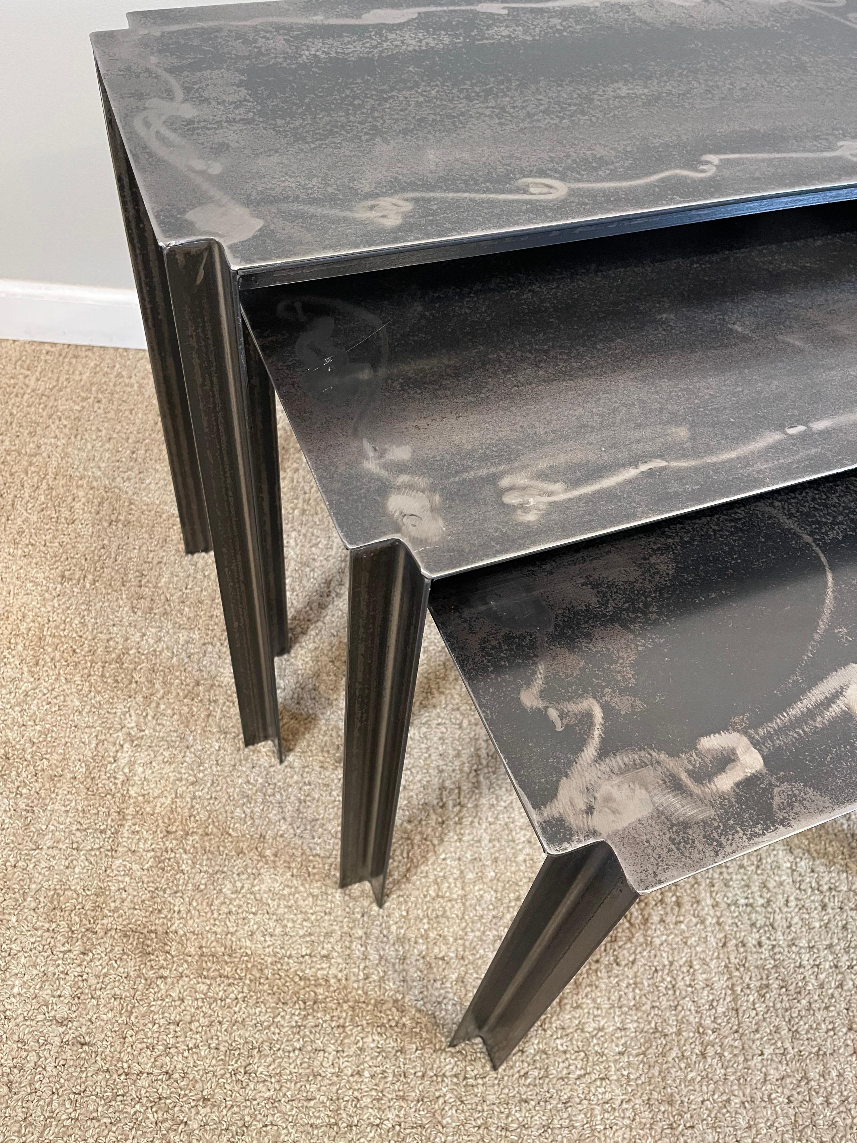 Steel Nesting tables 3