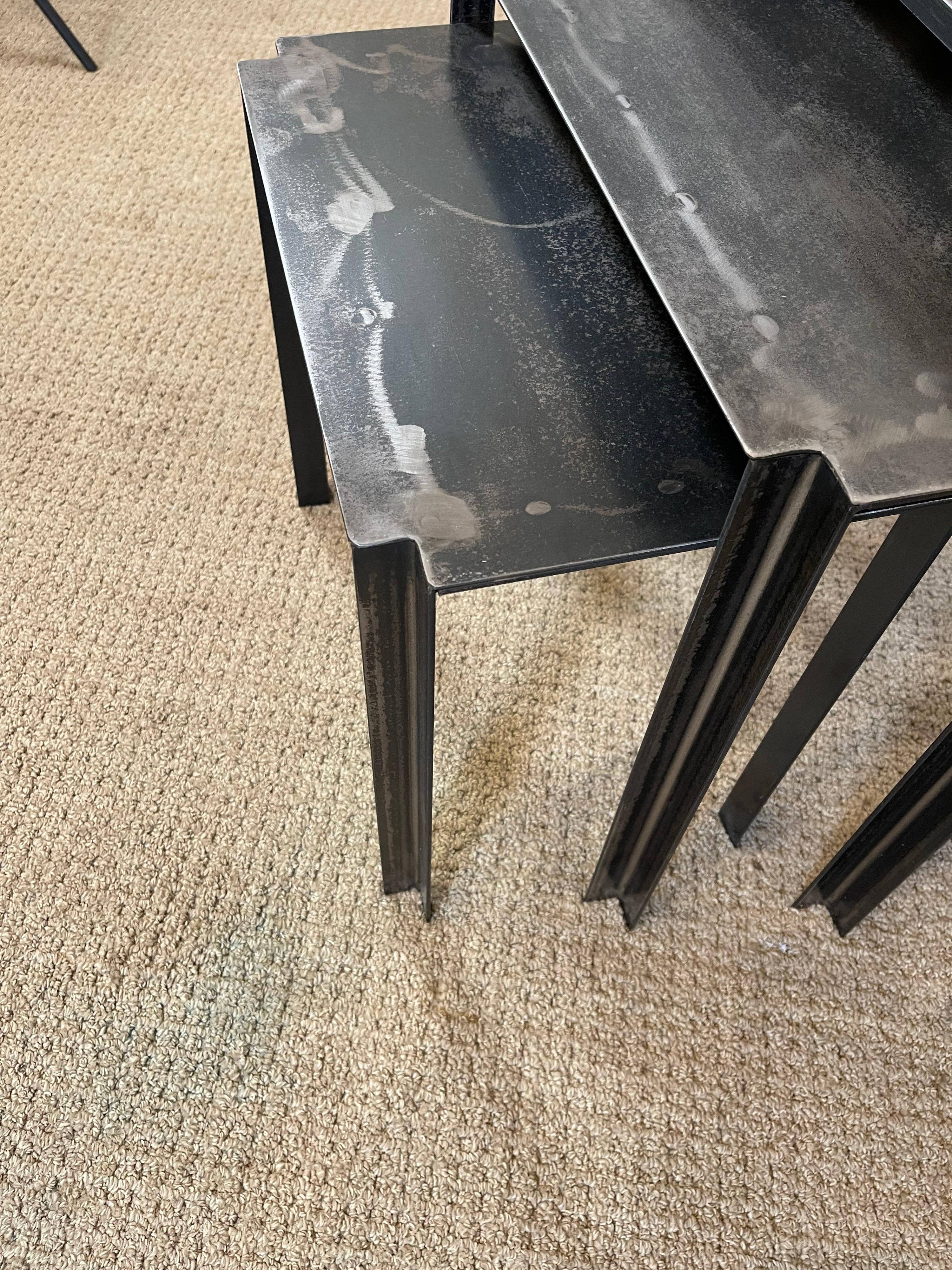 Steel Nesting tables 4