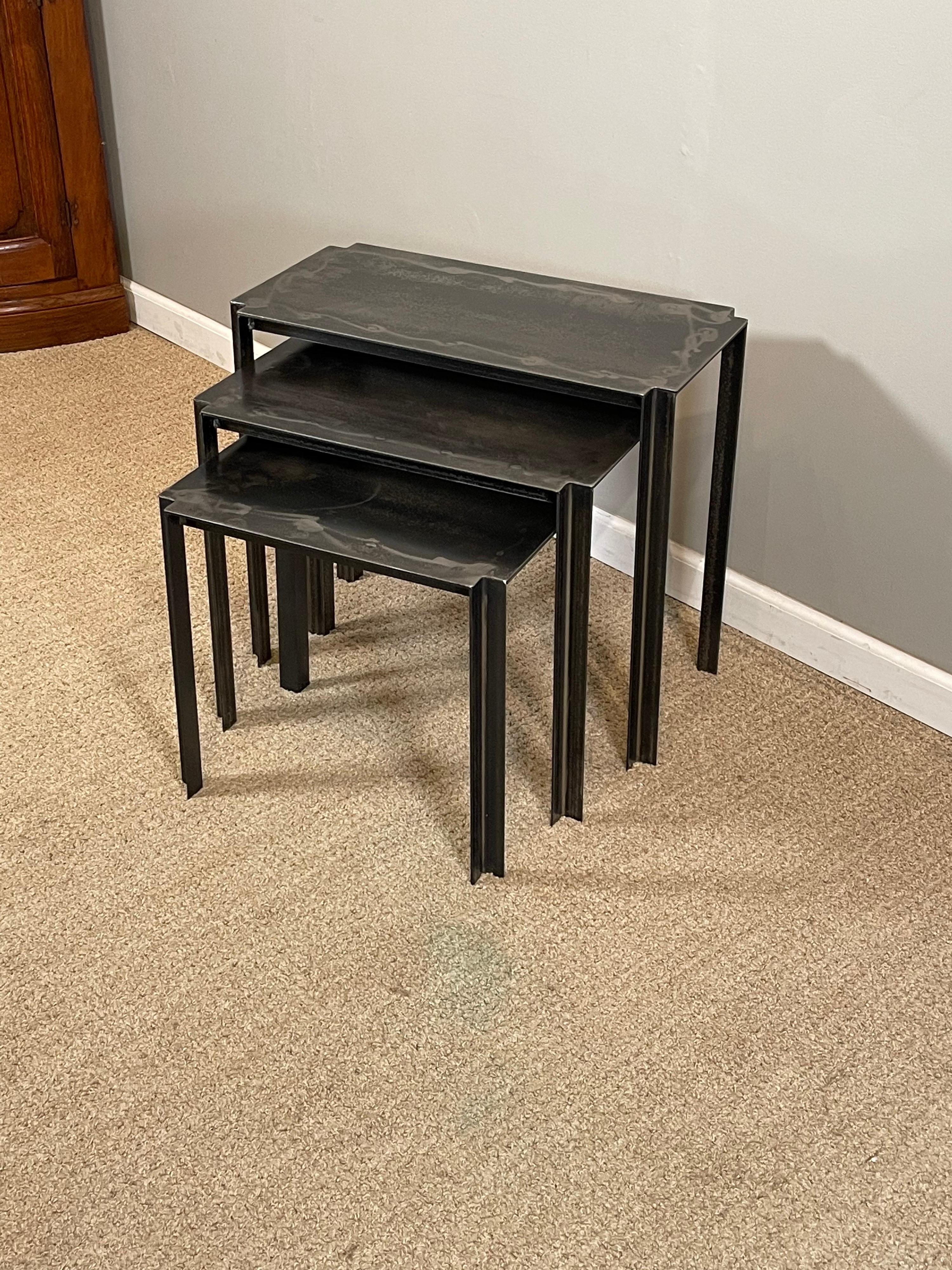 Steel Nesting tables 5