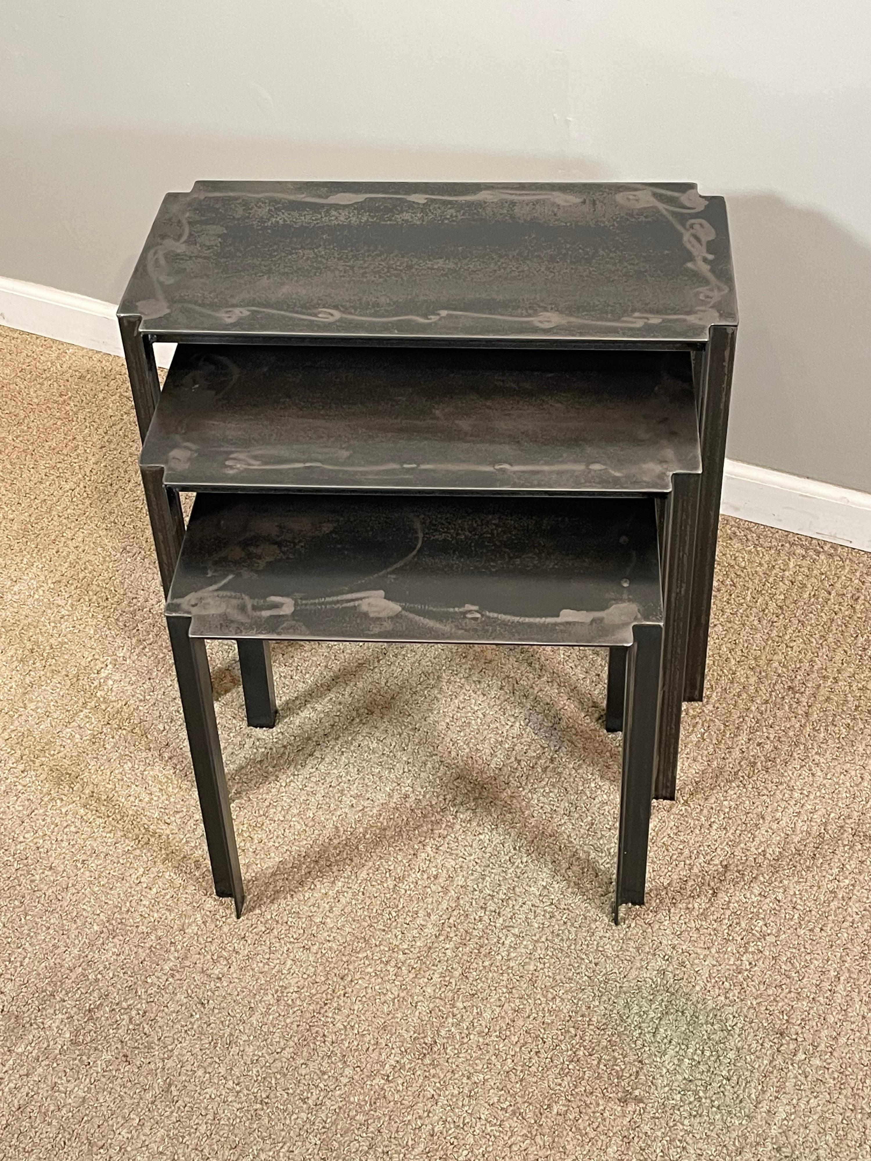 Industrial Steel Nesting tables