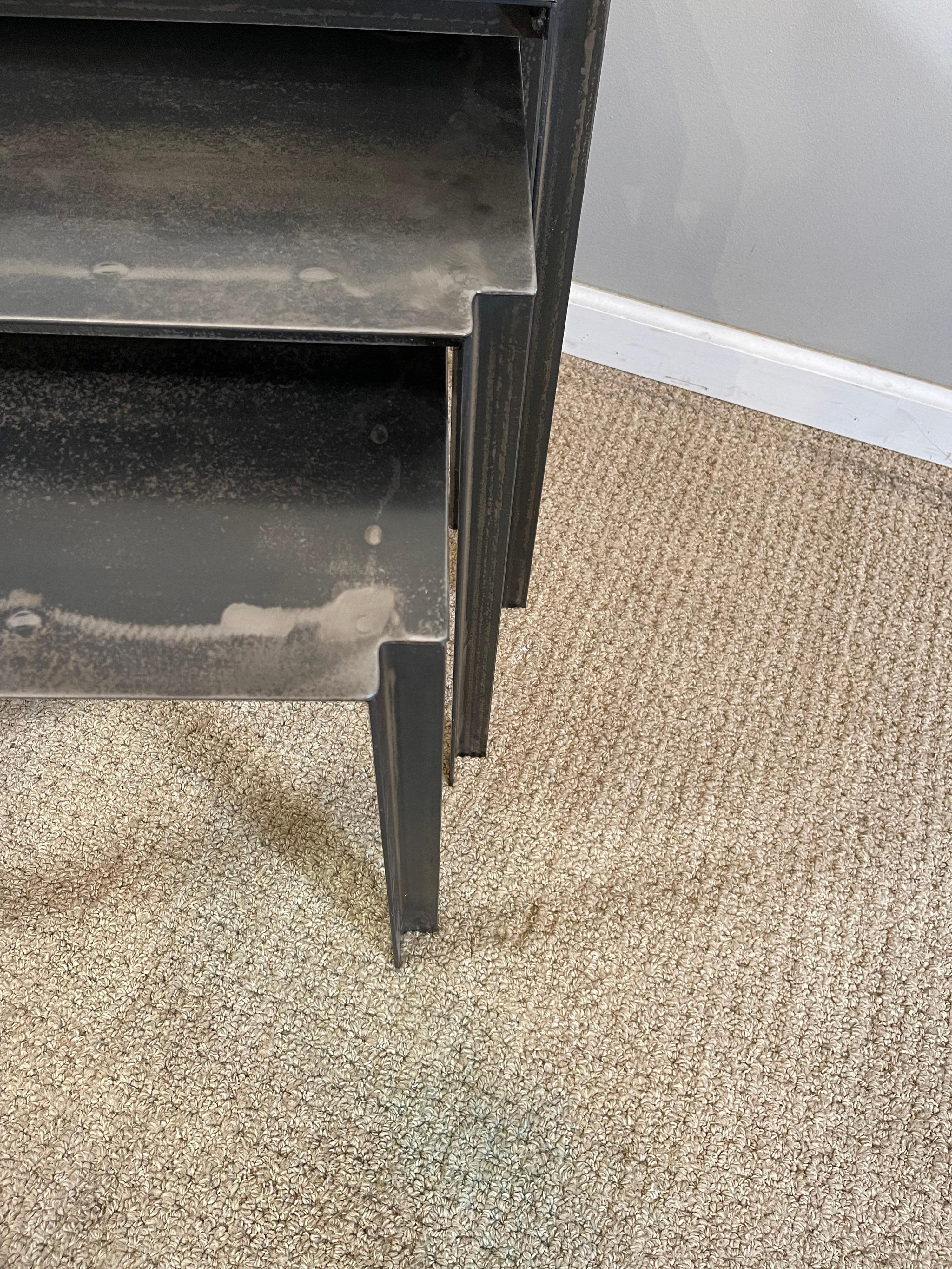 Steel Nesting tables 1