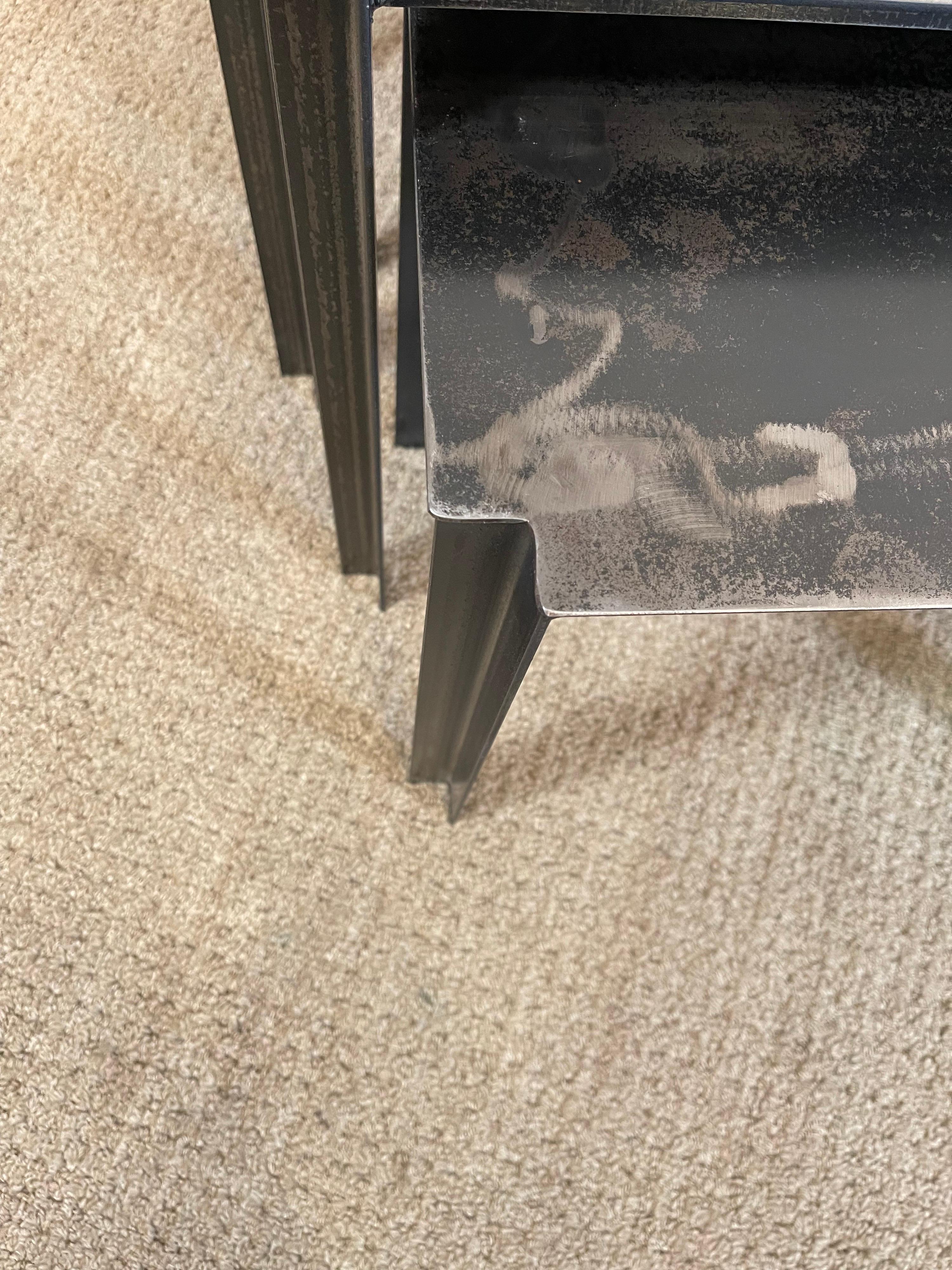 Steel Nesting tables 2