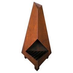 Antique Steel Outdoor Fireplace Chiminea