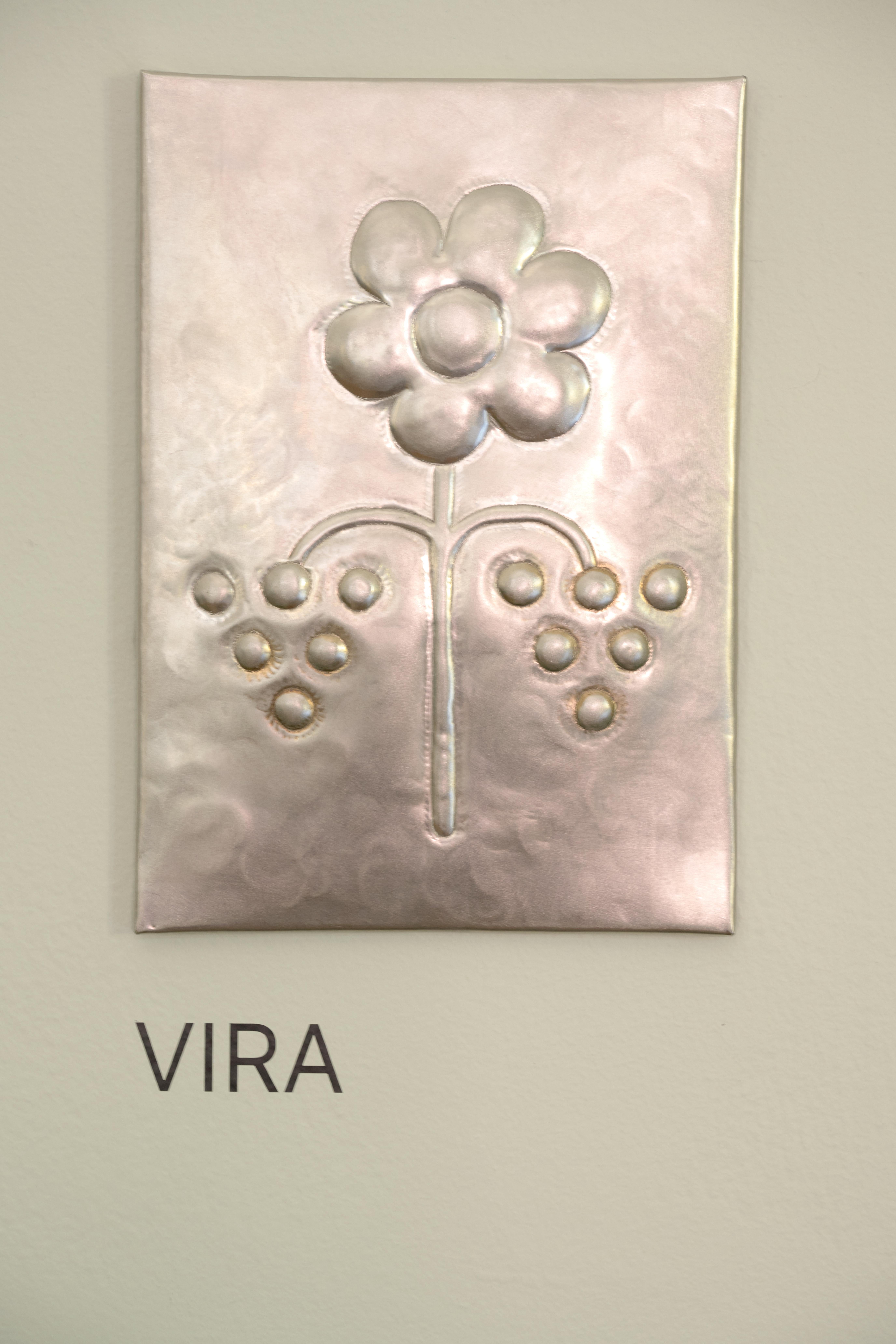 Each panel is handmade in the artist’s studio, available in several sizes, and can be displayed individually or as part of a composition.

DREVO by Victoria Yakusha is a series of hand-etched stainless-steel panels inspired by traditional Ukrainian