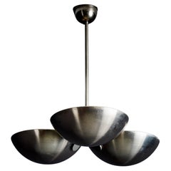 Steel Pendant Lamp Art Deco Germany - 1930s