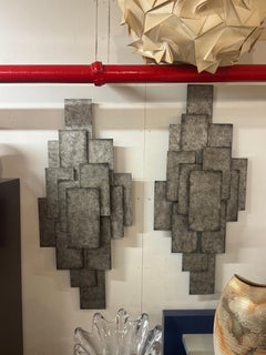 Applique murale en tôle d'acier de Porta Romana