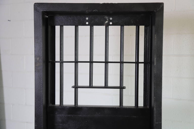 Steel Prison Jail House DoorWine Cellar Door at 1stDibs