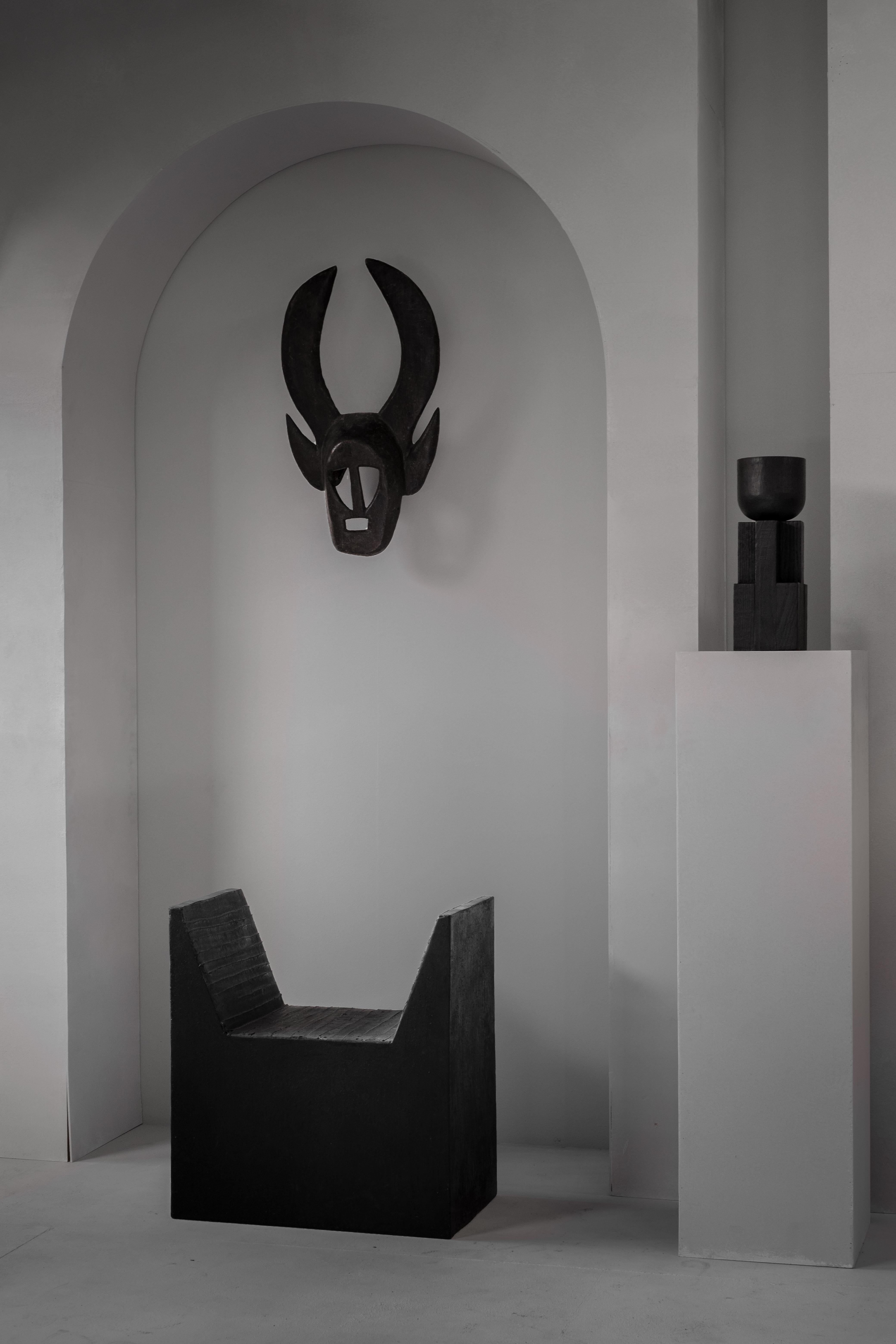 Sculptural stool - Arno Declercq

Measures: 
Small: 63 cm L x 38 cm W x 69 cm H
24,8” L x 15” W x 27
