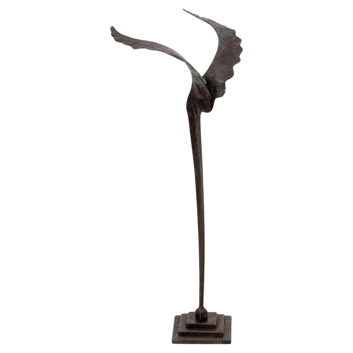 Steel Sculpture By Lee Sauder