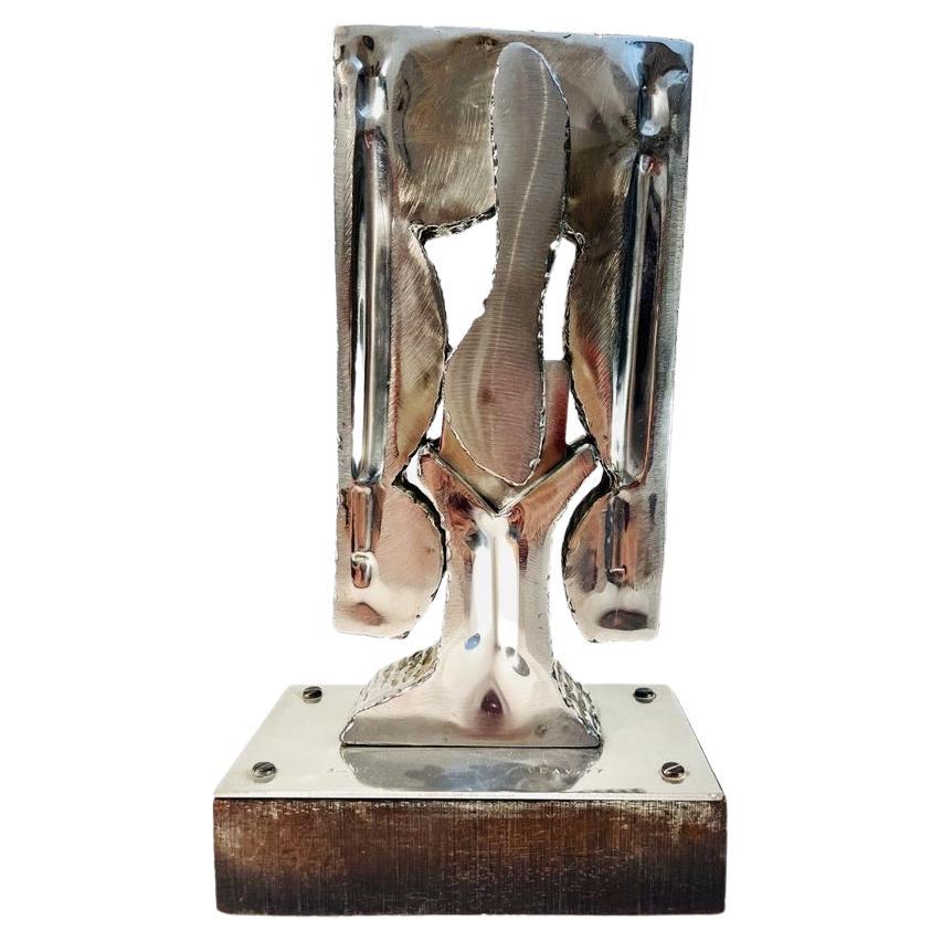 Sculpture en acier de Nicolas Vlavianos 1970 en vente