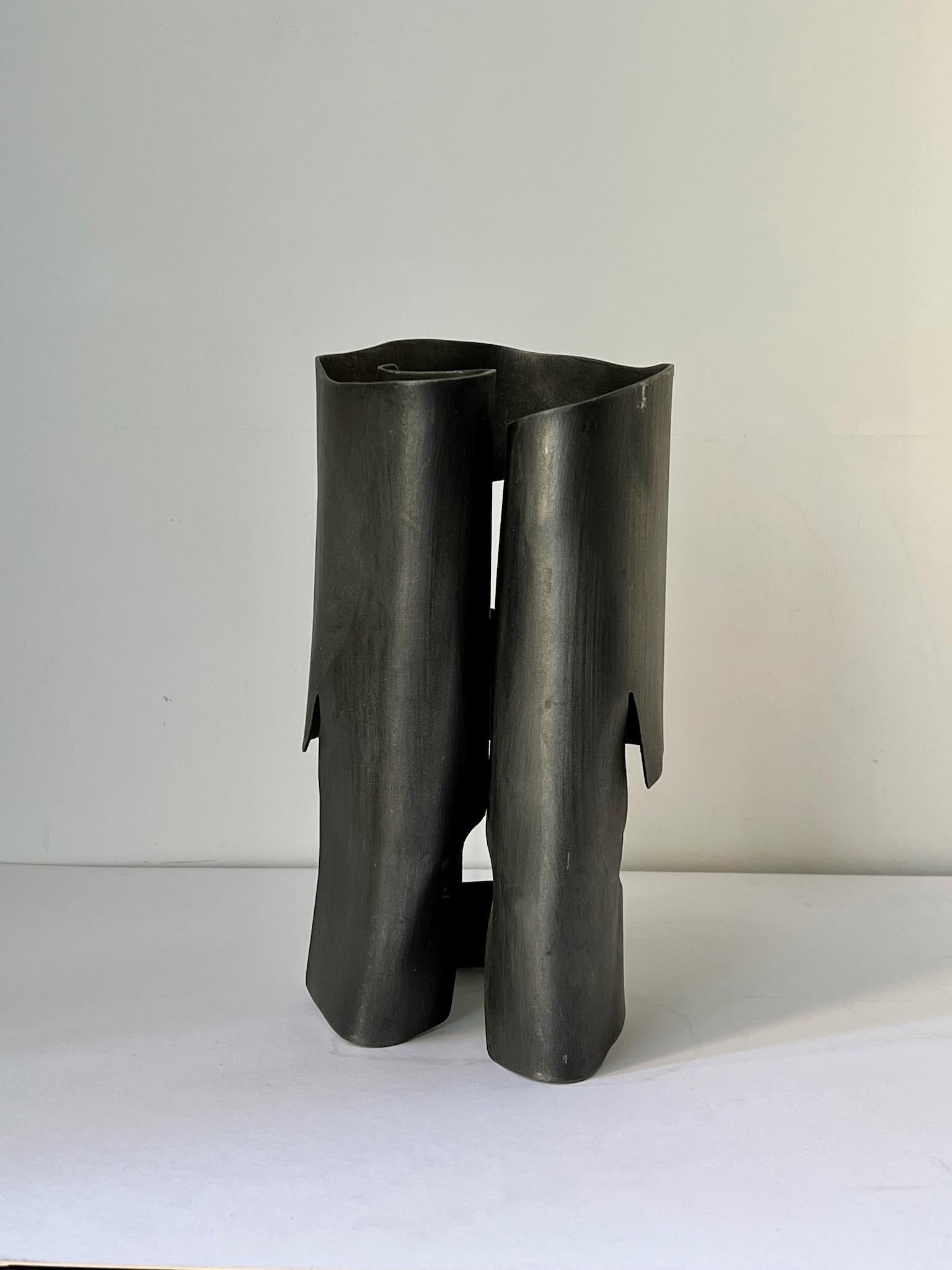 Steel Sculpture, Helmet I, England 1970s In Good Condition For Sale In London, GB