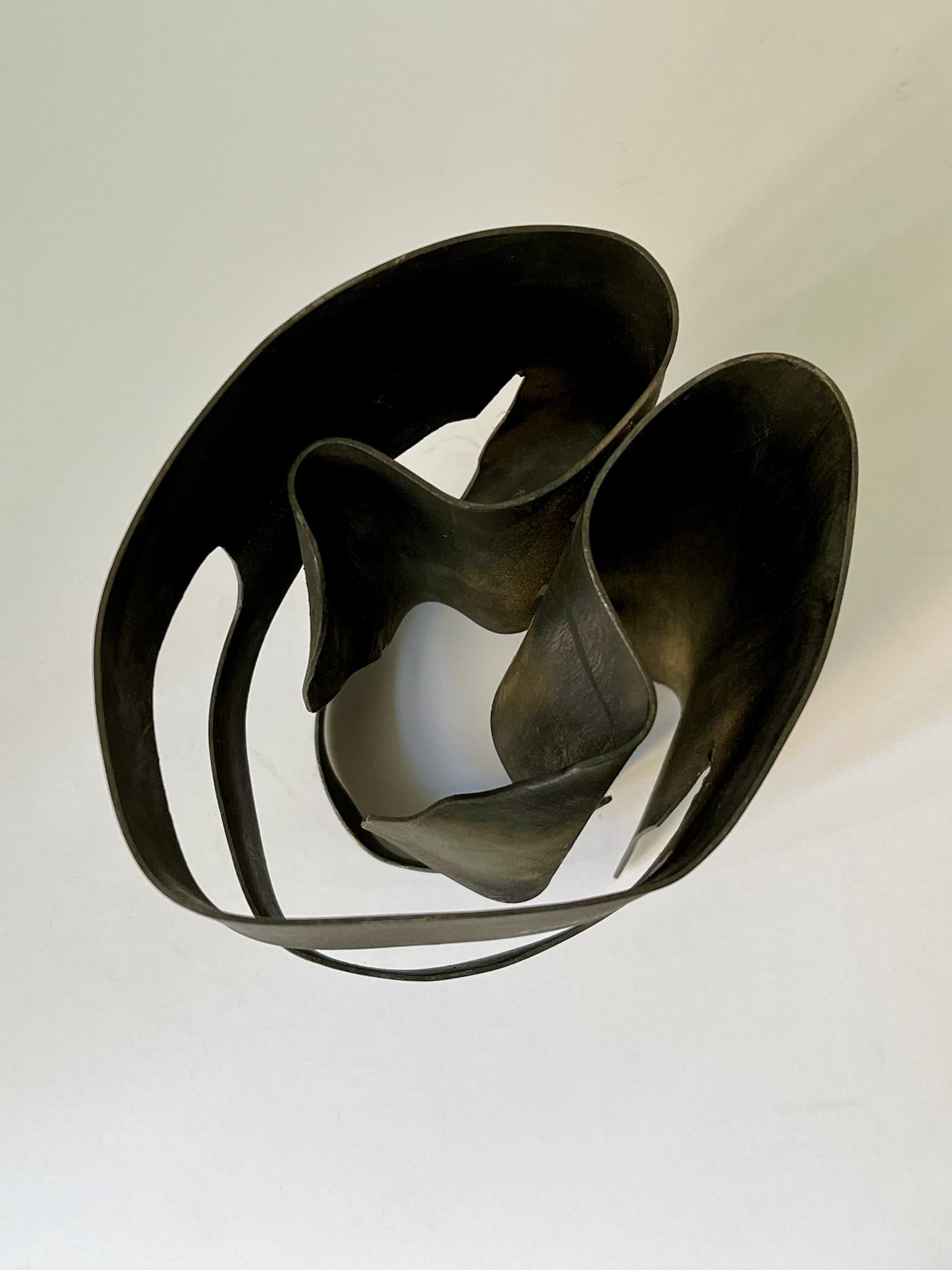 Steel Sculpture, Helmet I, England 1970s For Sale 3