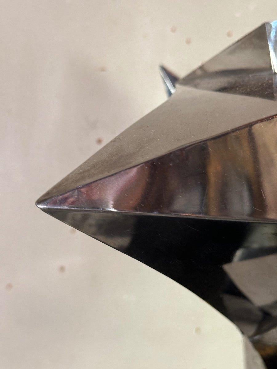 Steel Sculpture, Janos Maróti, Hungary, 1984 For Sale 1