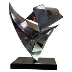 Escultura de acero, Janos Maróti, Hungría, 1984