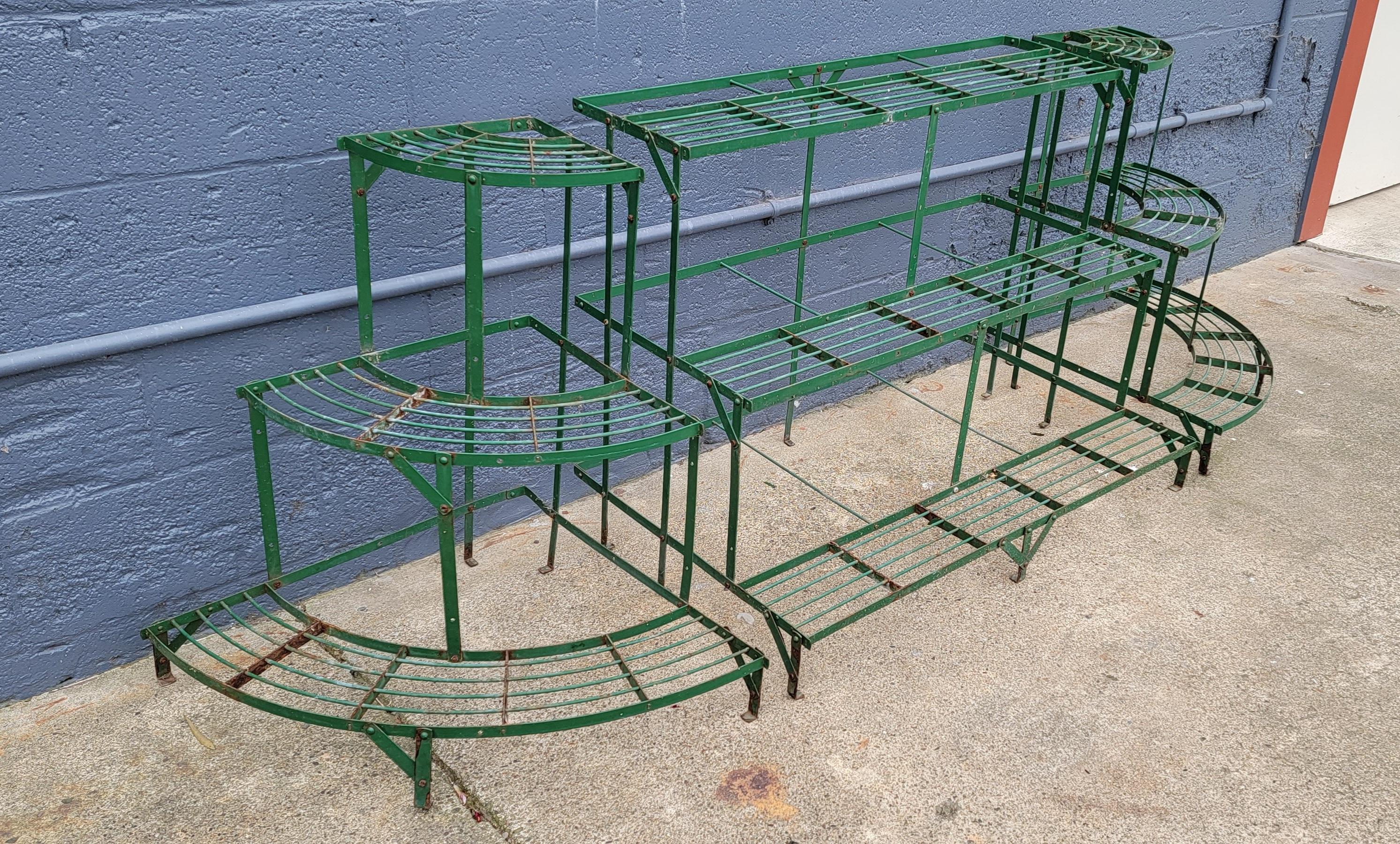 Painted Steel Shelf Commercial Florist or Flower Pot Stand