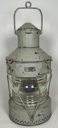 Steel Ships Anchor Lantern