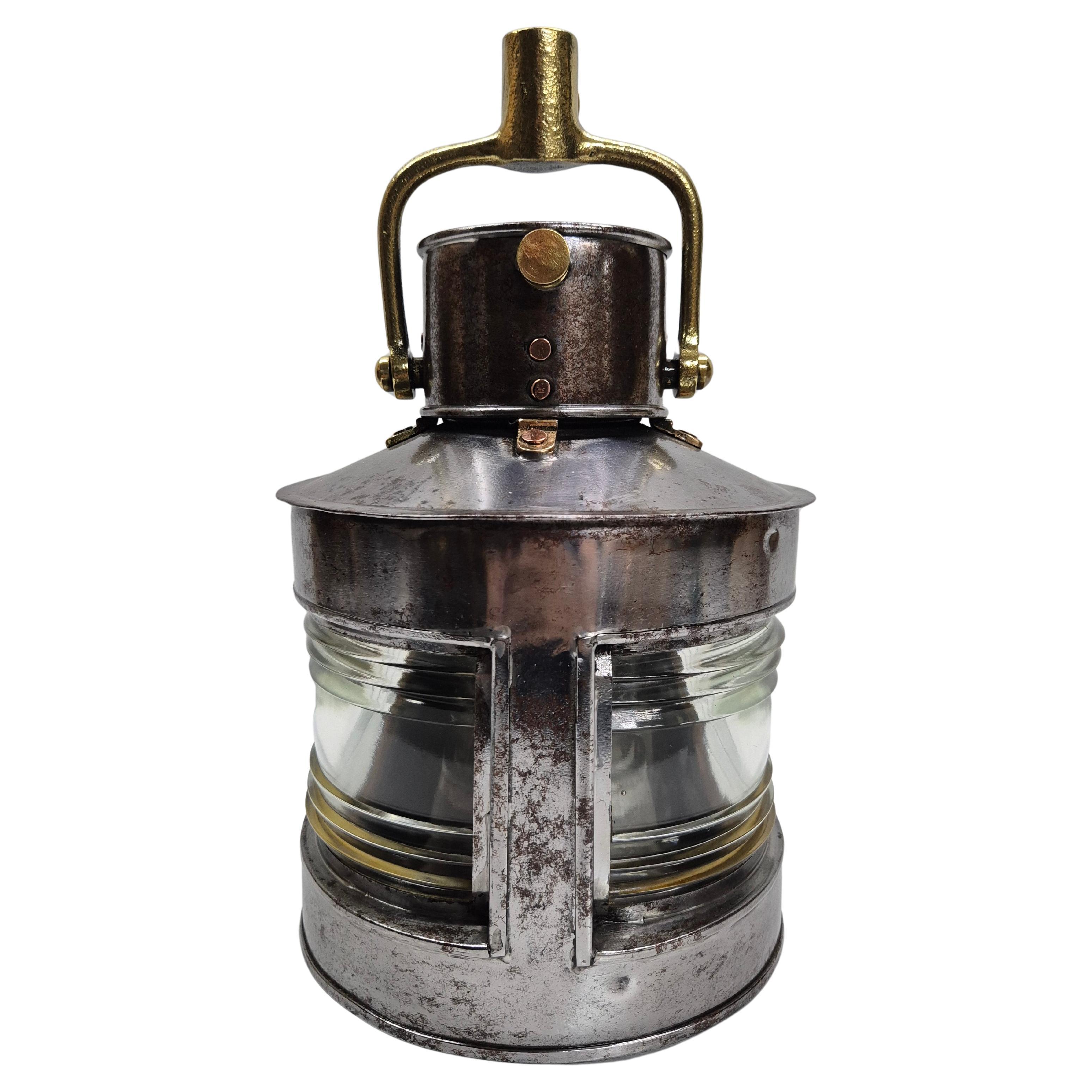 Steel Ship's Lantern from the Bow of the Vessel