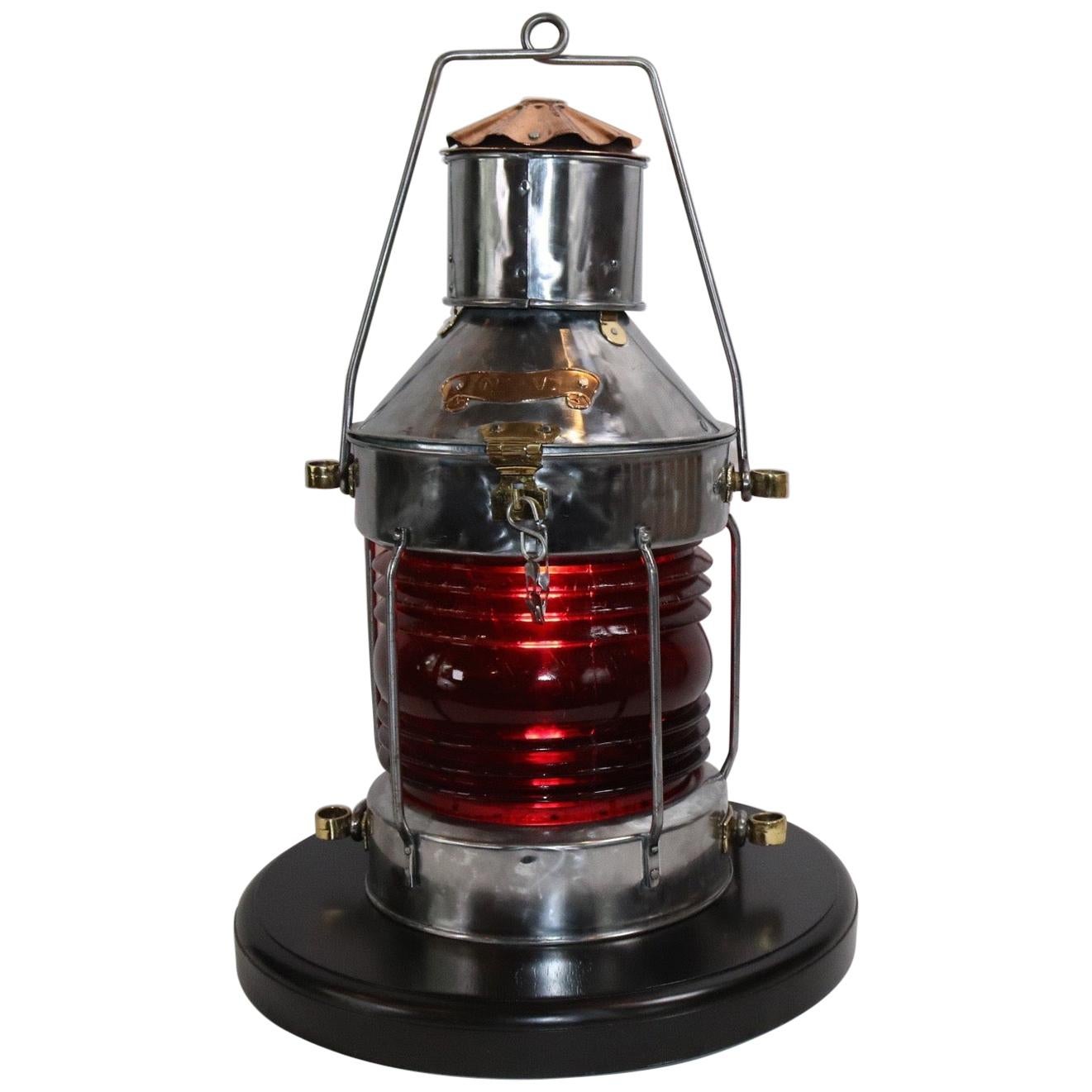 Steel Ships Not Under Command Lantern For Sale