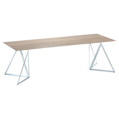 Mesa de pie de acero 240 Roble by Sebastian Scherer