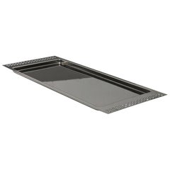 Steel Tray by Vittorio Gregotti for Cleto Munari, Italy, 1970s