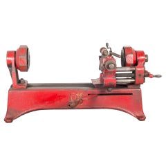 Used Steel Watchmaker's Lathe, circa 1940