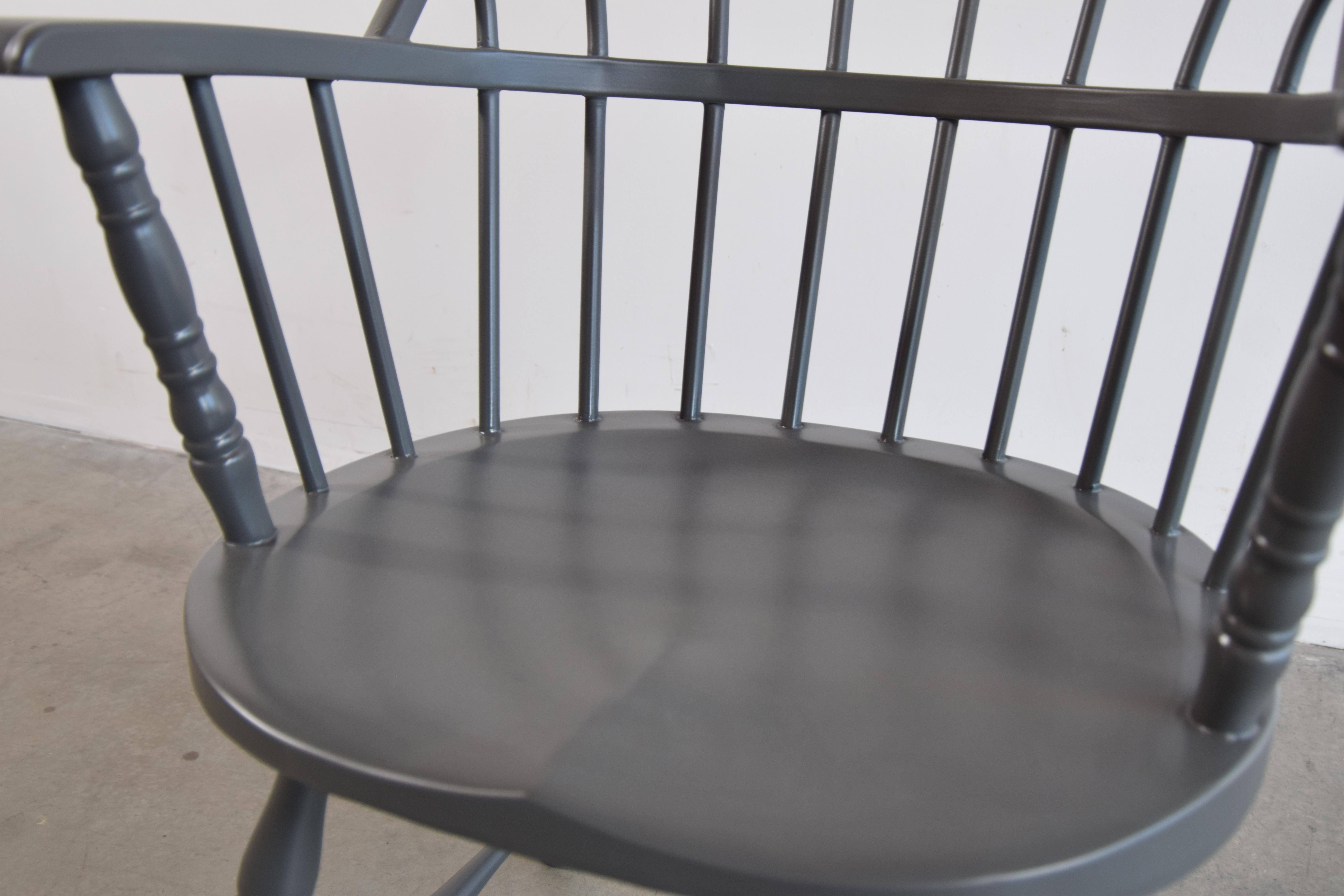 Steel Windsor Chair For Sale 7