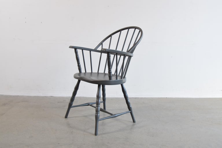 American Classical Steel Windsor Chair For Sale