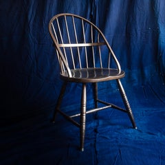 Steel Windsor style chair. New York, 1920s