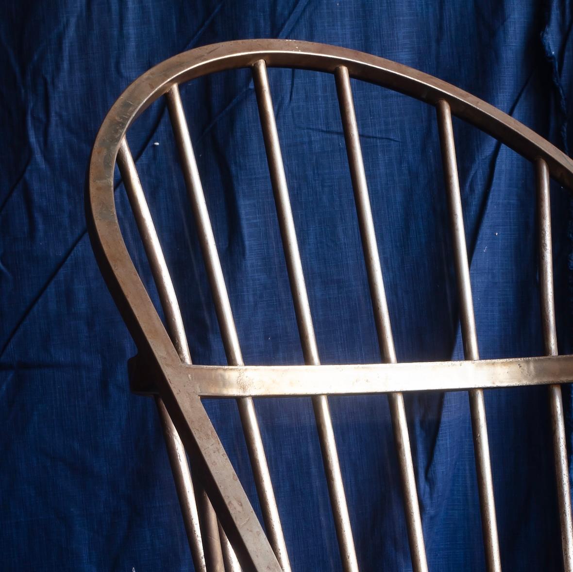 American Steel Windsor style chair. New York, 1920s For Sale