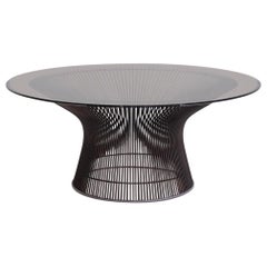 Steel Wire and Glass Coffee Table by Warren Platner for Knoll International